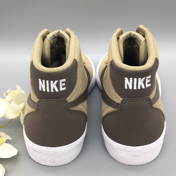WMNS NIKE SB BRUIN HI khaki/ridgerock-white - Picture 4 of 8